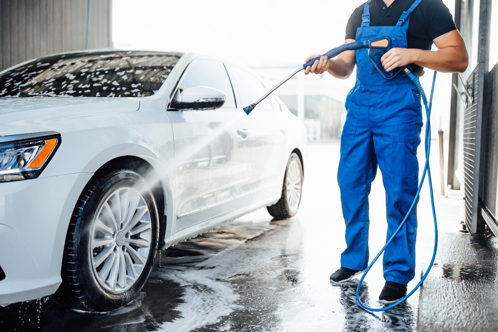 concrete washing