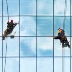 Commercial building cleaning services