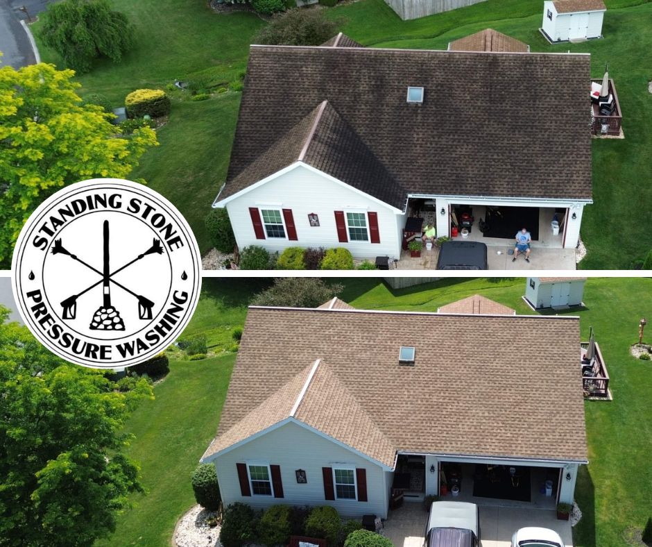 roof pressure washing
