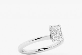 radiant cut diamond engagement rings