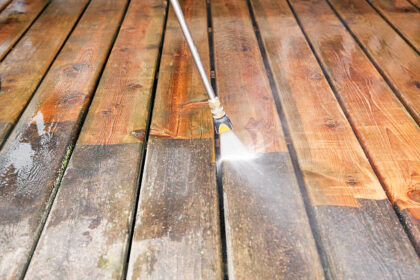 deck and fence cleaning